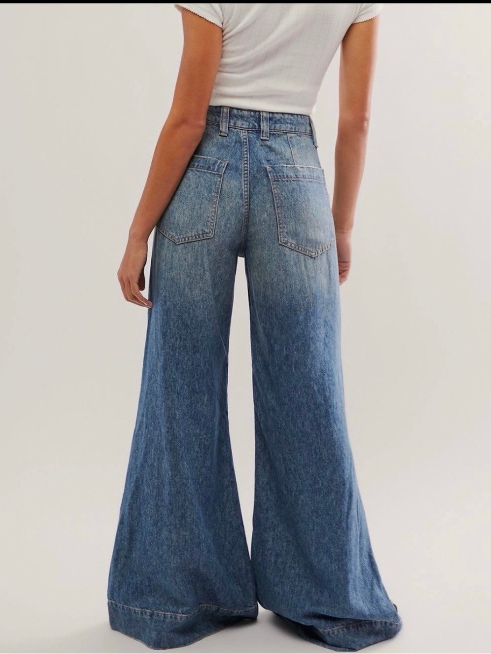 Free People We The Free Perfect Storm Flare Jeans - Picture 4 of 8